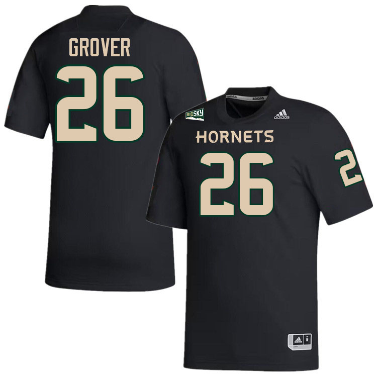 Anderson Grover SAC State Jersey,Sacramento State Hornets #26 Anderson Grover Jersey-Black